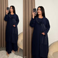 Navy Blue 3-Piece Modest Set