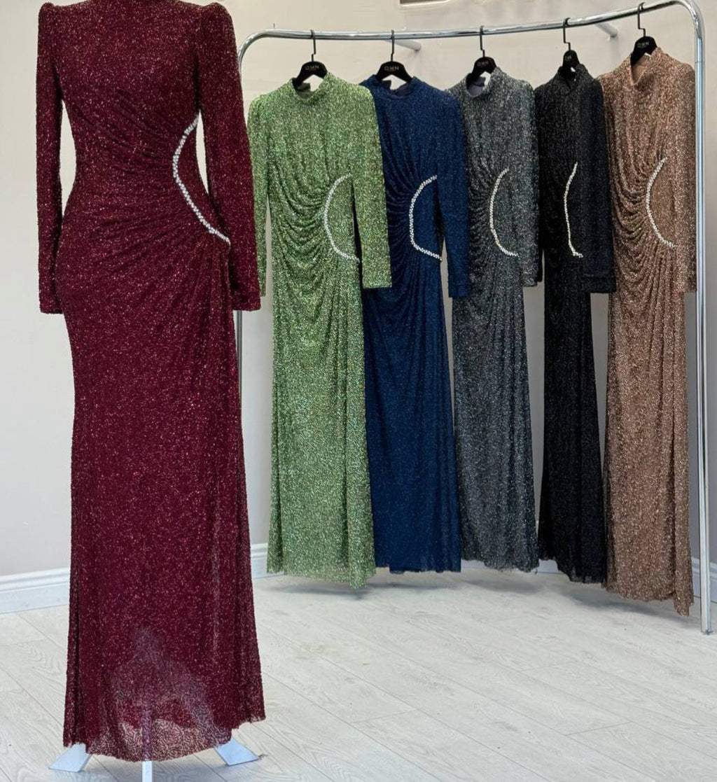 Stardust Diamond Trim Gown