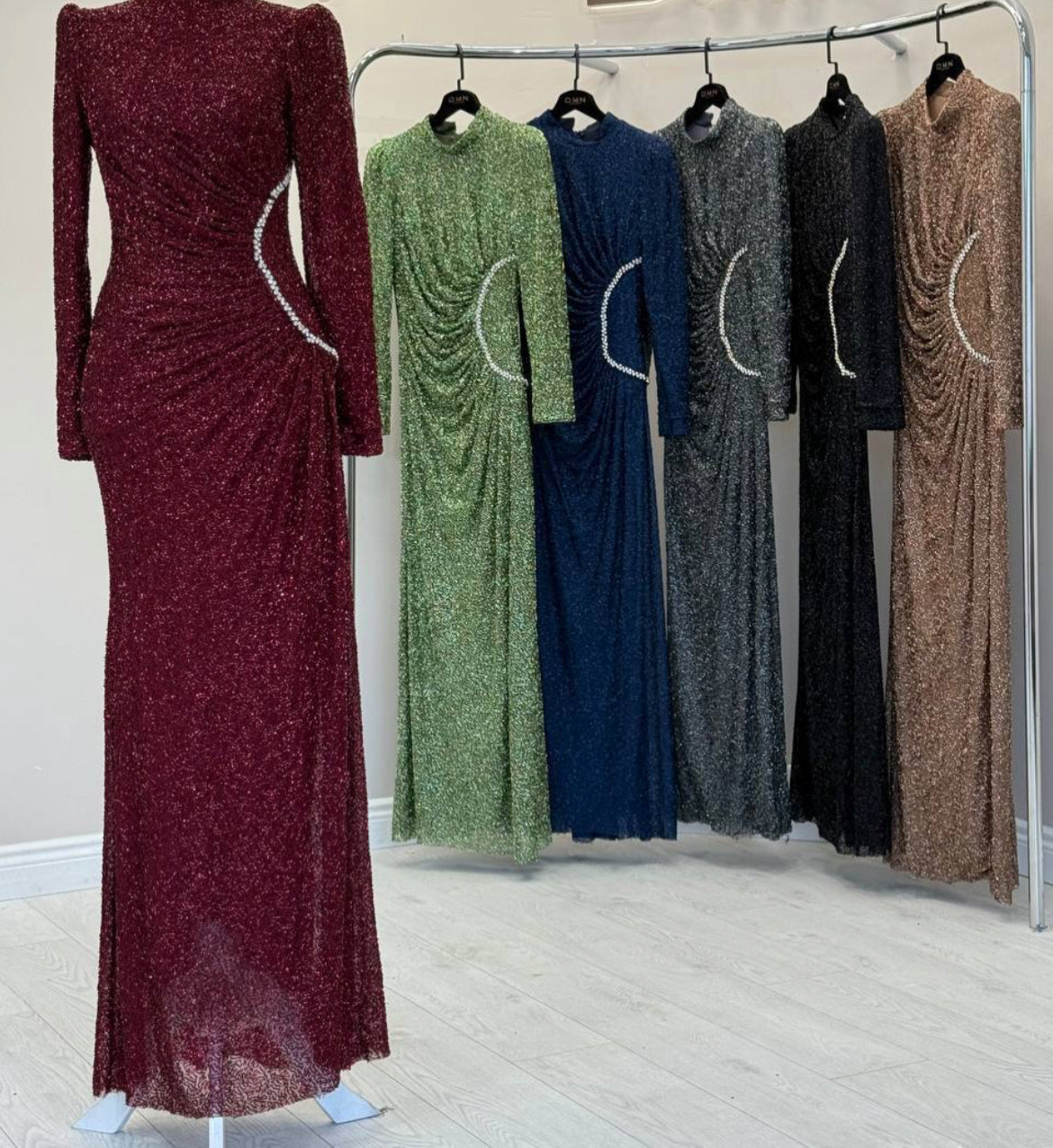 Stardust Diamond Trim Gown