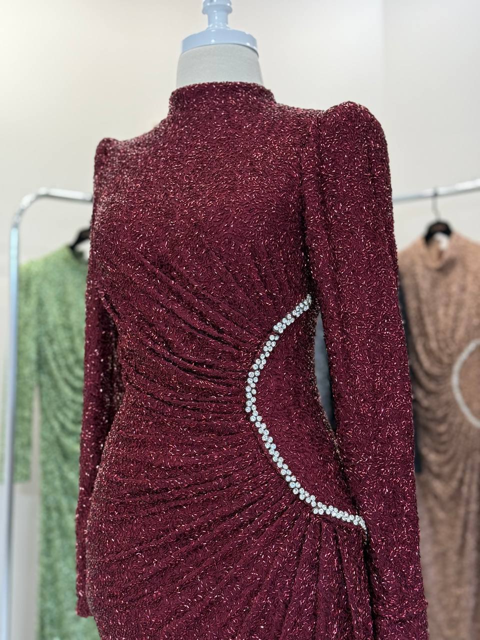 Stardust Diamond Trim Gown