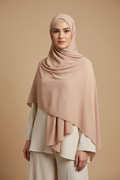 Kuwait Royal Hijab – Soft Peach
