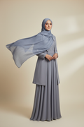 Kuwait Royal Hijab – Periwinkle