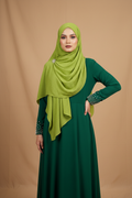 Kuwait Chiffon Hijab – Lime Green