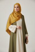 Kuwait Chiffon Hijab – Mustard Gold