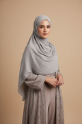 Kuwait Chiffon Hijab – Light Grey