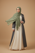 Kuwait Chiffon Hijab – Sage Olive